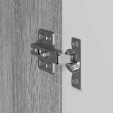 TV stenska omara 2 pcs Siva Sonoma 59,5 x 31 x 40 cm, (5000092107) | Shoptok.si