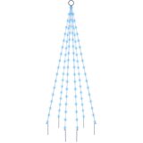  Božićno drvce na stijegu 108 LED žarulja plave 180 cm | shoptok.hr