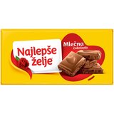 NAJLEPŠE ŽELJE čokolada štark mlečna 200g Cene