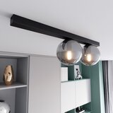  plafonsko svetlo fit 2xE14/10W/230V crno/sivo | Eponuda.com