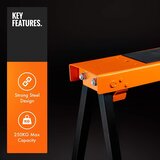 Vonhaus Sklopivi Radni Konj 2 kom | shoptok.hr