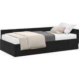 vidaXL Kotni okvir postelje z matrico Drugo 2 pcs Siva Žamet, (5000123380) | Shoptok.si