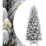  Umjetno božićno drvce Bijela 210 cm PVC, plastika, čelik i PE | shoptok.hr