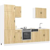 vidaXL 7-dijelni set kuhinjskih ormarića Kalmar konstruiranog drva | shoptok.hr