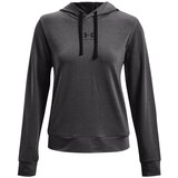 Under Armour Puloverji Rival Terry Hoodie Siva Cene
