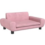 Maison Chic Otroški kavč - Otroški divan - Otroški sedež roza 70x45x33 cm žamet, (21729669) Cene