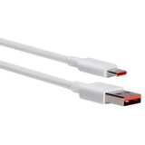 Xiaomi kabl usb tip a na tip c mi 6A/ bela