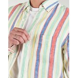 Gant Srajce z dolgimi rokavi REG MULTISTRIPE LINEN SHIRT Večbarvna | Shoptok.si