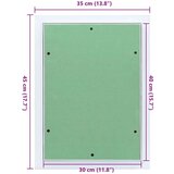 PANEL s aluminijskim okvirom i gipsanom pločom 300x400 mm | shoptok.hr