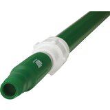 Vikan Ergonomski teleskopski ročaj, Ø 32 mm, dolžina 1575 mm - 2780 mm, DE 5 kosov, zelene barve | Shoptok.si