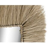  Zidno ogledalo DKD Home Decor Prirodno Bali 55 x 3 x 55 cm (55 Dijelovi) | shoptok.hr