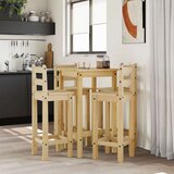  5-dijelni barski set od masivne borovine | shoptok.hr