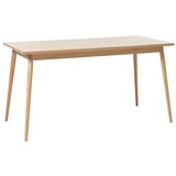 Unique Furniture Raztegljiva jedilna miza z mizno ploščo v hrastovem dekorju 150x90 cm Barrali – | Shoptok.si