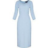 Figl Ženska haljina M631 Light plava | siva | Eponuda.com