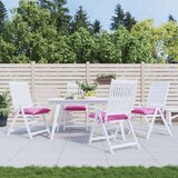  Jastuci za stolice 4 kom ružičasti 50 x 50 x 7 cm od tkanine | shoptok.hr