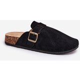 Boto Ladies Slippers and On Platform With Buckle Black Selio | Shoptok.si