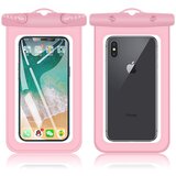 INF 7-palčna PVC vodotesna torbica za telefon Pink, (21297350) Cene