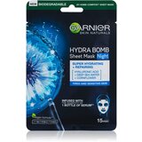 Garnier Skin Naturals Hydra Bomb Night vlažilna maska za utrujeno in občutljivo kožo 1 ks za ženske Cene