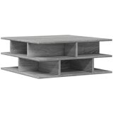Furnova Klubska mizica siva sonoma 70x70x29 cm inženirski les, (21915641) | Shoptok.si