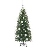 vidaXL Umestno božično drevo med 150 LED Zelena 120 cm PE in PVC | Shoptok.si