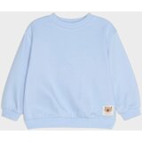 Sinsay Pamučni komplet: crewneck majica i jogger hlače s našivkom medvjedića | shoptok.hr