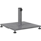 Baza za suncobran Tamno siva drvena izgled 45 x 45 x 31 cm | shoptok.hr