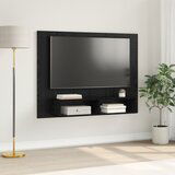 vidaXL TV Kabinet za Zid s policom s pohranom Crni hrast 120 x 23.5 x 90 cm | shoptok.hr