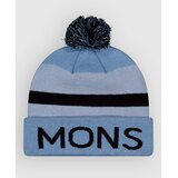 Mons Royale Mccloud Merino Pom Pom Kapa ice blue / moonstone / black Cene