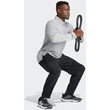Adidas Tehnička sportska majica 'Essentials' svijetlosiva / crna | shoptok.hr