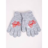 Yoclub Kids's Gloves RED-0012C-AA5A-023 Cene