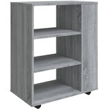 Furnova Omarica na kolesih siva sonoma 60x35x75 cm konstruiran les, (21956022) | Shoptok.si