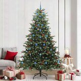 VidaXL Umjetno božićno drvce Zelena 240 cm PVC i Metal i Plastika VidaXL Umjetno božićno drvce Zelena 240 cm PVC i Metal i Plastika Slike