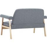  Dvosjed od tkanine svijetlosivi | shoptok.hr