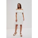 Marisse Openwork Dress With Bare Shoulders L-Su-3748 Off White | Eponuda.ba