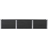 vidaXL Visoka greda 300x50x54 cm WPC siva | Shoptok.si