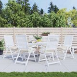  Jastuci za stolice 6 kom krem bijeli 40x40x7 cm tkanina Oxford | shoptok.hr