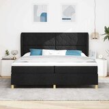  Podna opruga s madracem Tamno siva 90x190 cm Crna 200 x 200 cm | shoptok.hr