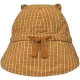 Liewood šeširić gorm seersucker check golden caramel/white | shoptok.hr