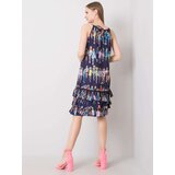 RUE PARIS Dress-CHA-SK-0834.90P-navy blue | shoptok.hr