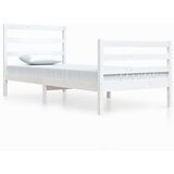  Posteljni okvir bel iz borovine 90x200 cm, (20708186) | Shoptok.si