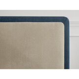 Bobochic Paris Plavi/bež podstavljeni tapecirani bračni krevet s podnicom 180x200 cm Mara – | shoptok.hr