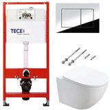Tece TECE PROFIL SET 3U1 UGRADNI VODOKOTLIĆ + TIPKA + PERLA WC ŠOLJA SA WC DASKOM | ePonuda.com