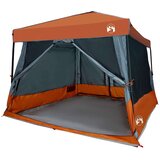  Set Kamp Šatora 2 pcs Siva i narančasta Tafta i Tkanina | shoptok.hr