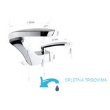 EYN Kuhinjska/kopalniška armatura z zapeljivim dizajnom | Pipa KA17318 | Shoptok.si