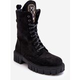 Kesi Leather shoes with jewellery black Marx | shoptok.hr