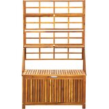  Kutija za pohranu s rešetkom 99x55x160 cm masivno drvo bagrema | Eponuda.com
