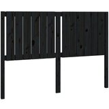  Posteljno vzglavje črno 145,5x4x100 cm trdna borovina, (20647390) | Shoptok.si