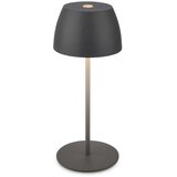 BRILO led baterijska namizna svetilka serina mini antracit 20 cm x ø 8 cm | Shoptok.si