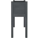 Sadilica siva 70 x 31 x 70 cm od masivne borovine | shoptok.hr