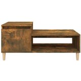  Stolić za kavu boja hrasta 100x50x45 cm konstruirano drvo | shoptok.hr